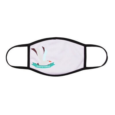 Toroa Flat Mask - White Thumbnail
